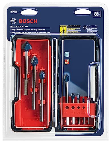 BOSCH GT3000 Carbide Hammer Drill Bit Set, Silver
