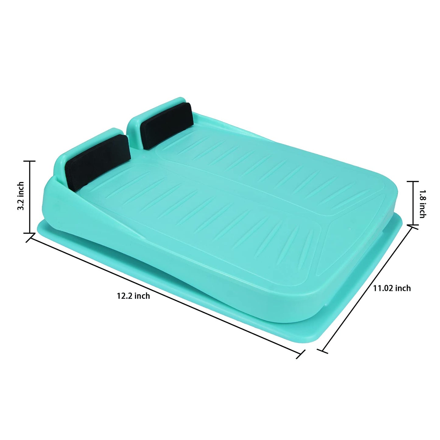 JADE KIT Slant Board Calf Stretcher Adjustable 4 Angles Anti Slip Incline Board for Stretching, Ankle Stretch Board Calf Stretch Incline Board for Heel, Hamstring, Achilles, Leg Calves, Blue