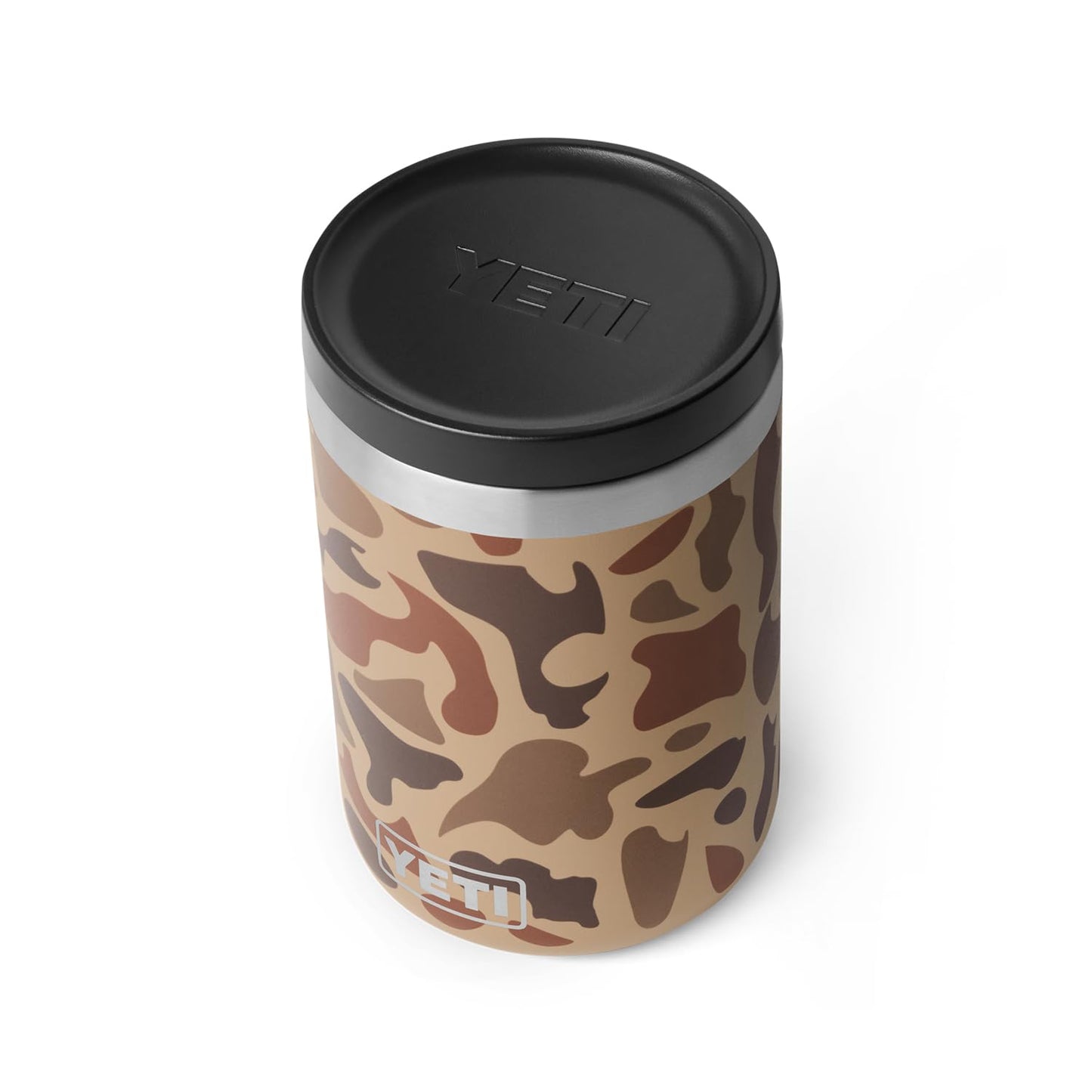 YETI Rambler 16 oz Food Jar, Vacuum Insulated, Stainless Steel, With Airtight Lid, Wetlands Camo