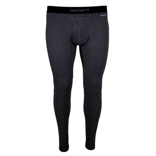 Carhartt Men's 100% Cotton Midweight Bottom, Black Heather, X-Large