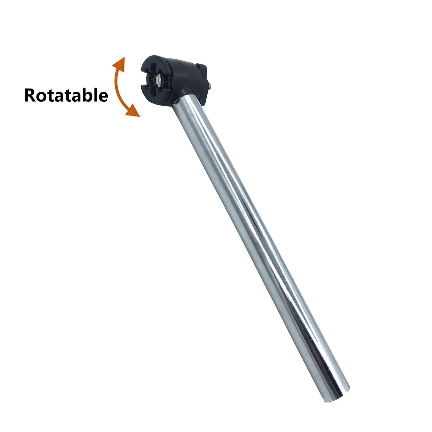 TUOREN Electronic Drum Cymbal Mount Holder Metal Straight Cymbal Mounting Arm Percussion Electronic Cymbal Pad Boom Arm Compatible with Roland Electronic Drum Set Accessories