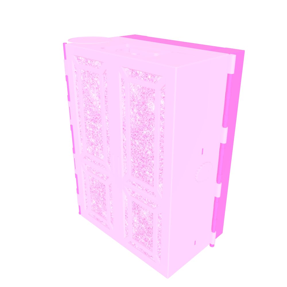 Barbie Dream Closet Toy Playset with Blonde Fashion Doll, Clothes & Accessories, 3-ft-Wide with 25+ Pieces, 3 Complete Looks