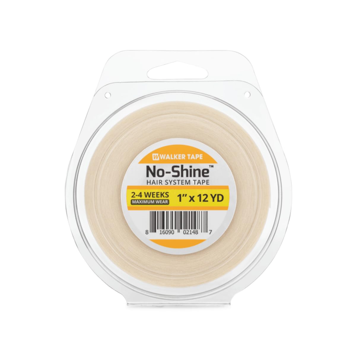 No Shine Hair System Tape 1 inch X 12 Yard roll