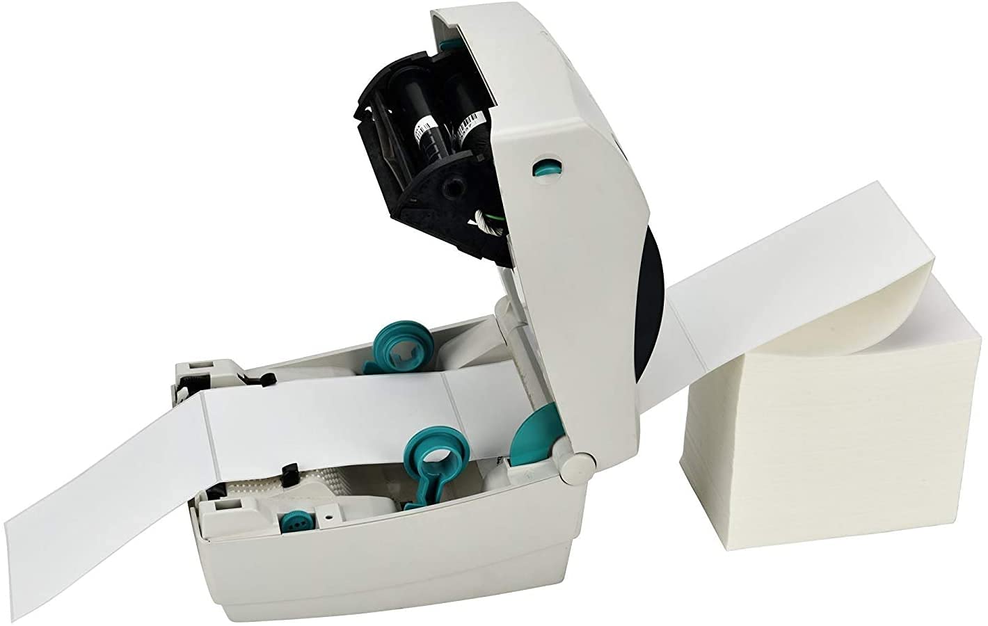 4 x 6 Direct Thermal Shipping Labels with Perforations, 1000 Fanfold Labels, Permanent Adhesive, White Mailing Labels for Thermal Printer