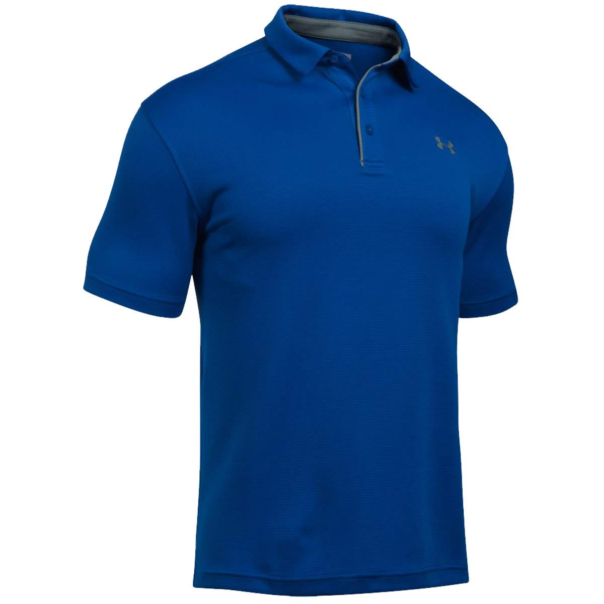 Under Armour mens Tech Golf Polo , Royal (400)/Graphite , 4X-Large