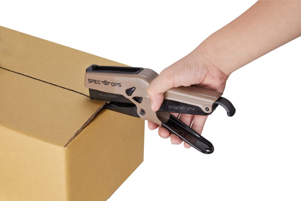 Spec Ops Tools Elite Duty Packaging Plier Stapler, 7/16 Crown, 1/4" - 3/8" Leg Length Staples