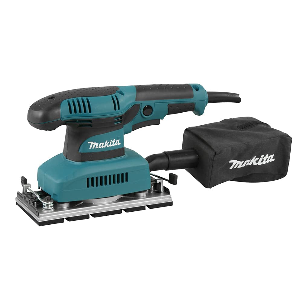 Makita Sheet Finishing Sander, 1/3 in, 1.7 A, Teal (BO3710)