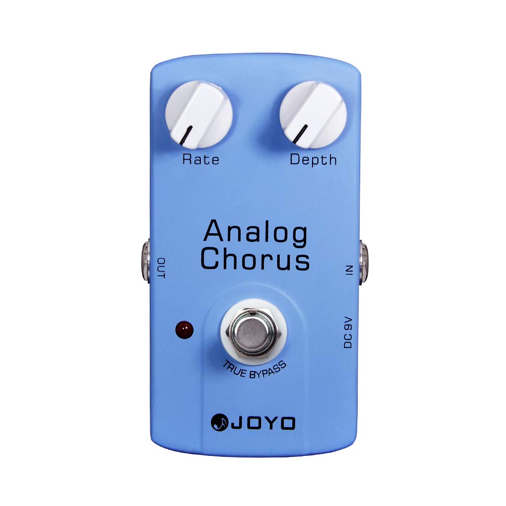JOYO Chorus Pedal Circuit-Chorus BBD and Extensive Chorus Effect for Electric Guitar - True Bypass ("Analog" Chorus JF-37)
