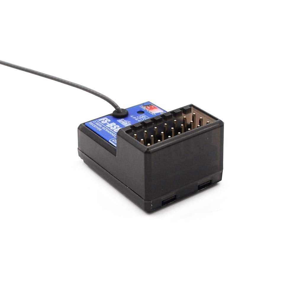 Goolsky Flysky FS-BS6 Receiver 2.4Ghz 6CH AFHDS2 for Flysky FS-GT5 FS-IT4S Transmitter for Traxxas HPS HPI RC Car Boat