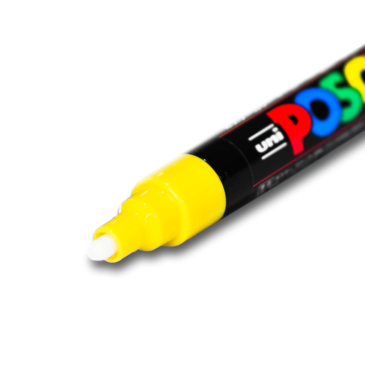 Posca Uni-ball Pc-5m [10 Pen Set] Includes 1 of Each Black, White, Pink, Red, Yellow, Green, Blue, Light Blue, Silver and Gold