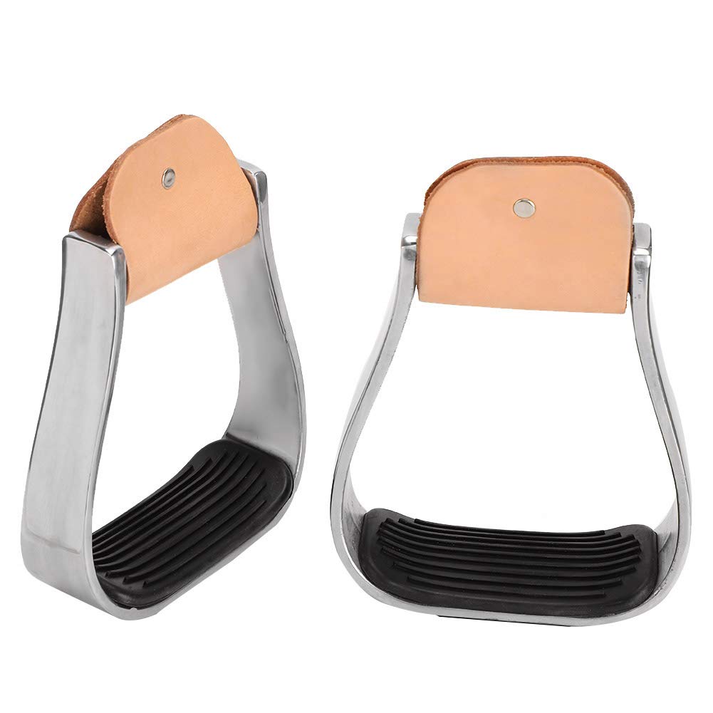Horse Riding Stirrups Western Saddle Tack Aluminum Cushioned Stirrups for Horse Riding and Training