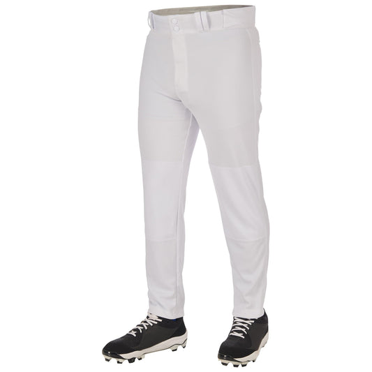 CHAMPRO Men's Triple Crown 2.0 Tapered Bottom Baseball Pants White