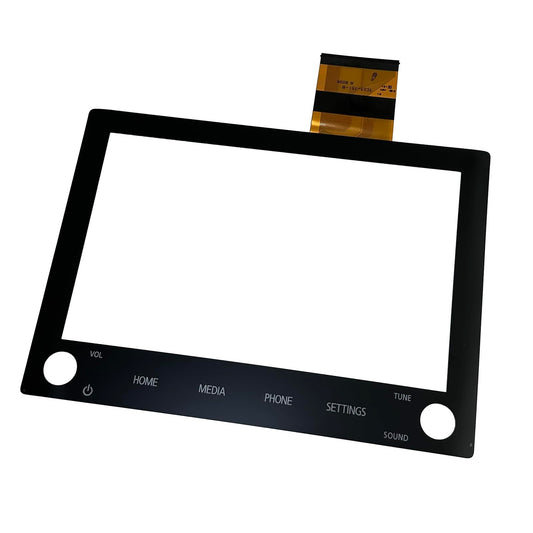 Micarun Touch Screen Digitizer Glass on Navigation LCD 8 Inch Replacement Fit Mitsubishi Outlander Sport 2020 2021 2022 Mitsubishi RVR ASX 2020-2022 Replaced OE# 8740A103 8740A098 (Without LCD)