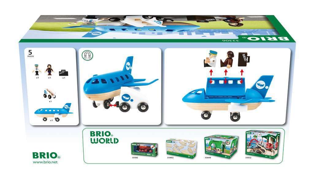 BRIO B33306 Airplane Boarding Playset