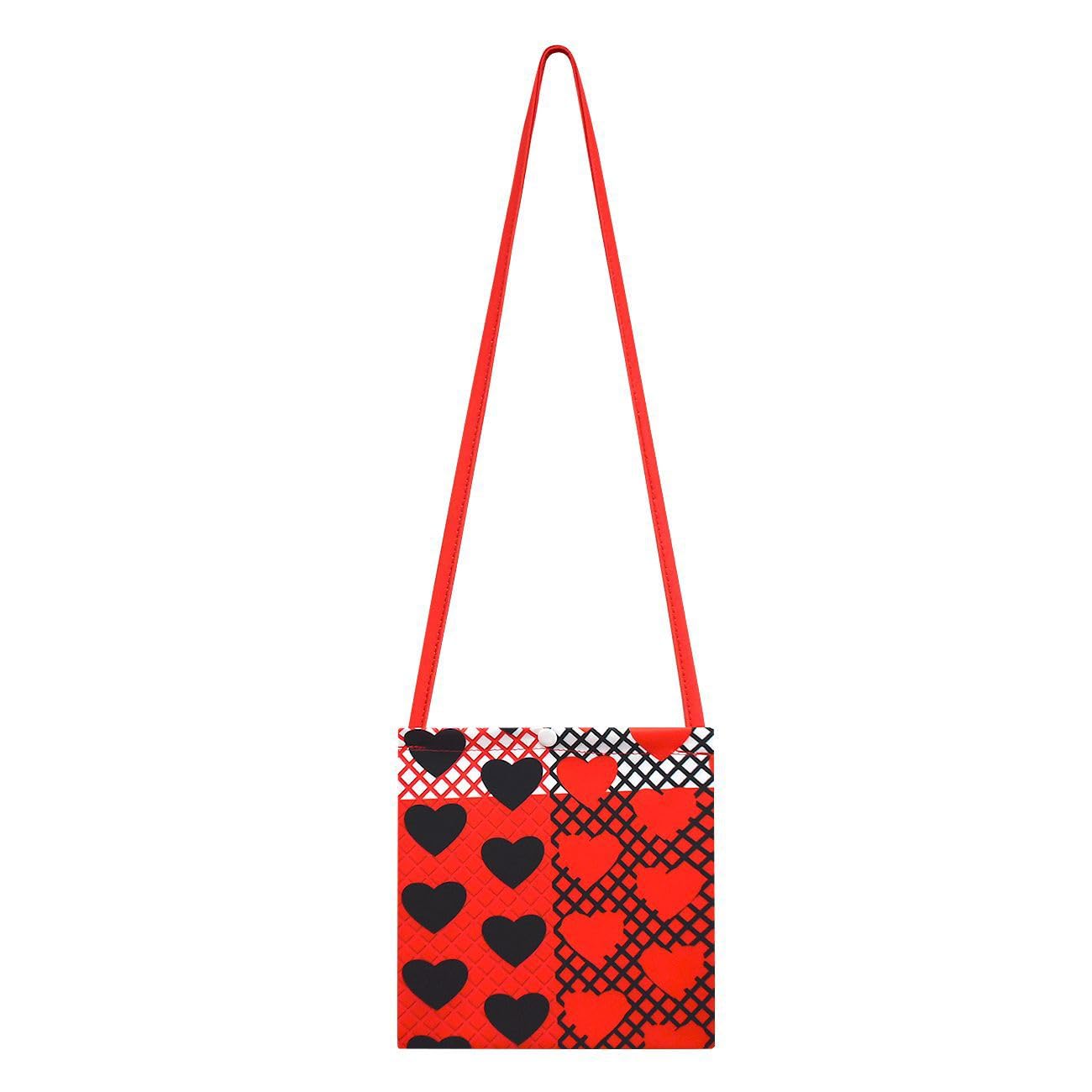 Puppyhao 4Pcs Rise of Red Costumes for Girls Red Descend Costume Wig Bag Gloves Princess Party Dress up Halloween Outfits