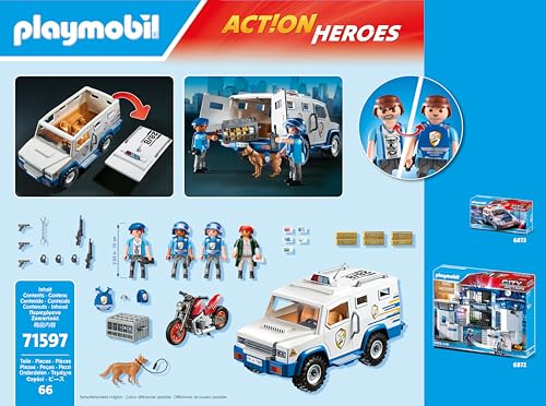 Playmobil Police Money Transporter