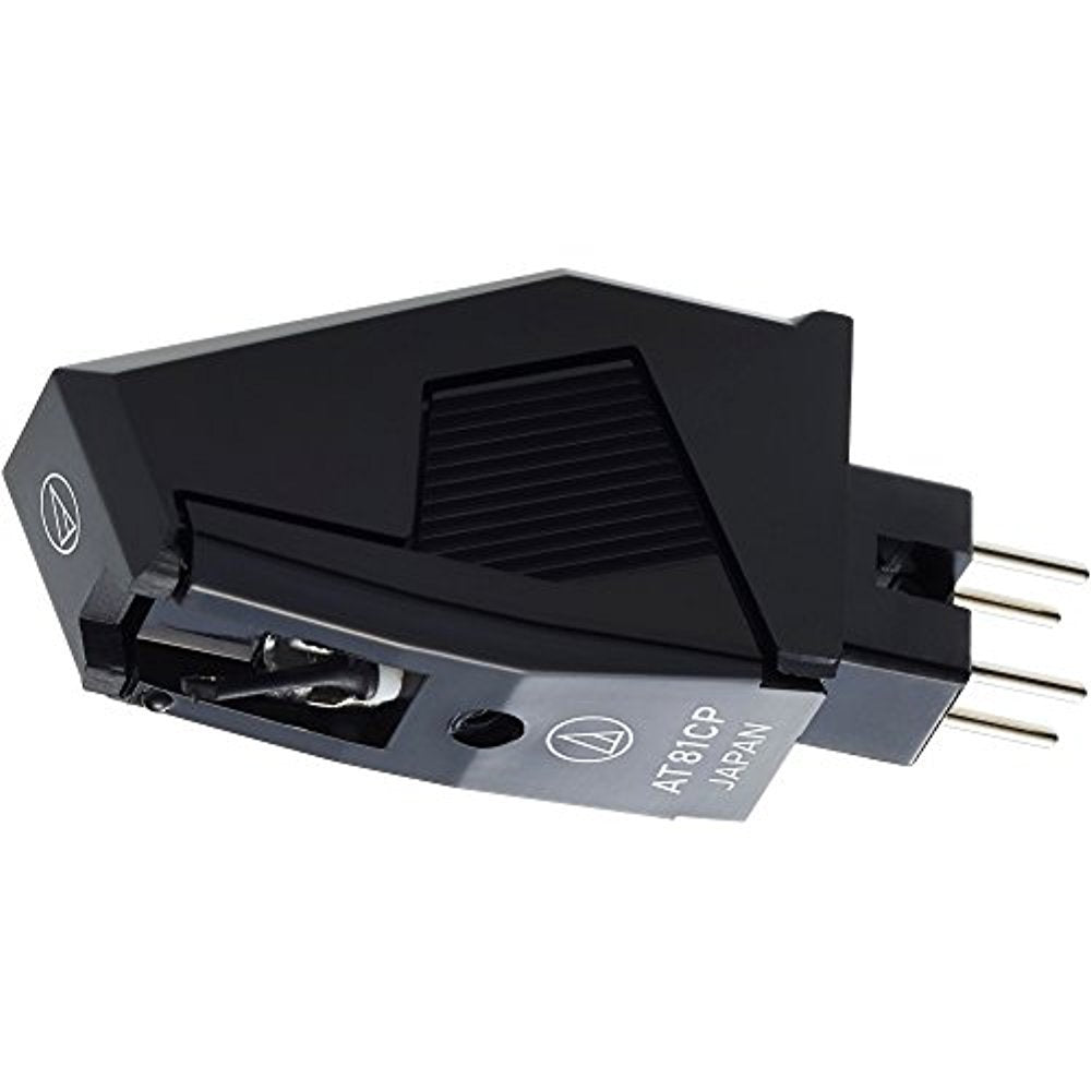 Audio-Technica AT81CP Replacement Phonograph Cartridge with Conical Stylus for P Mount Turntables
