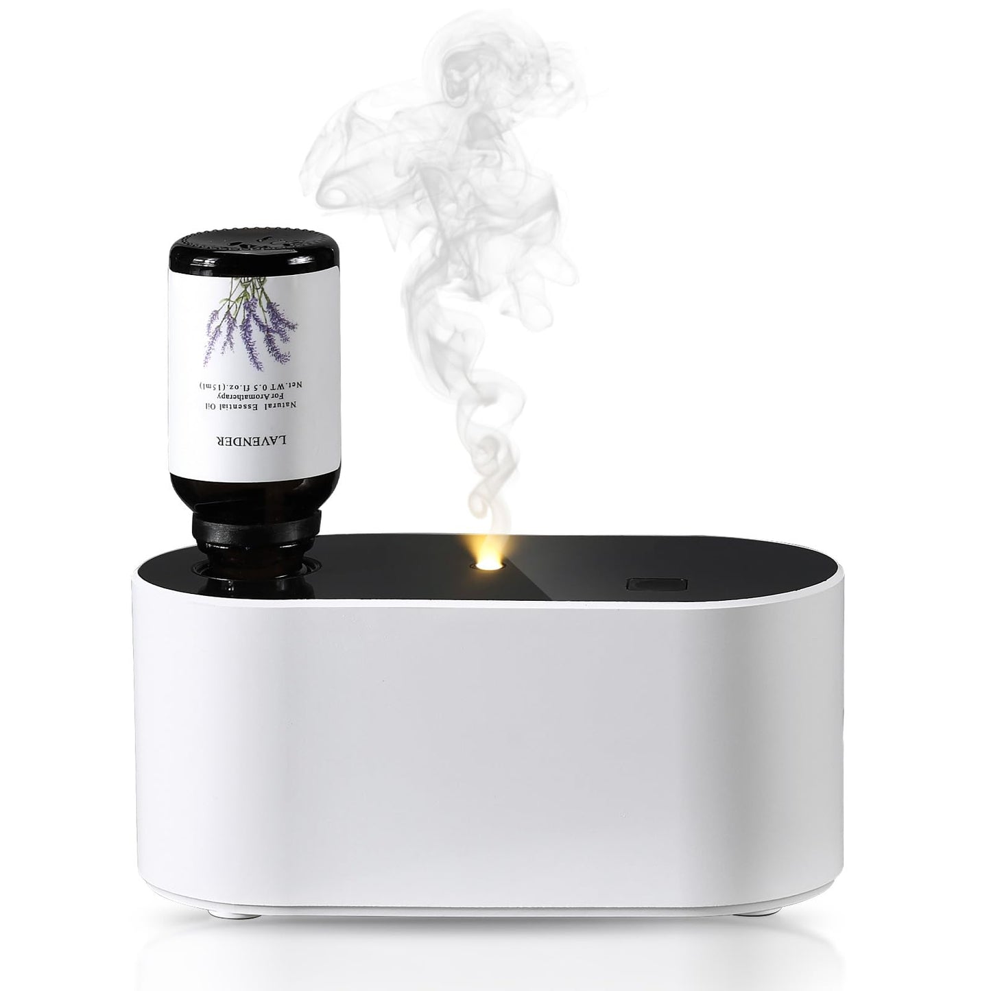 Waterless Diffuser for Essential Oil, Scent Air Aromatherapy Diffuser, Mini Portable Aroma Diffusers with 3 Mist Modes, Cycle Start, for 160-200 sq.ft Room Home Office Bedroom