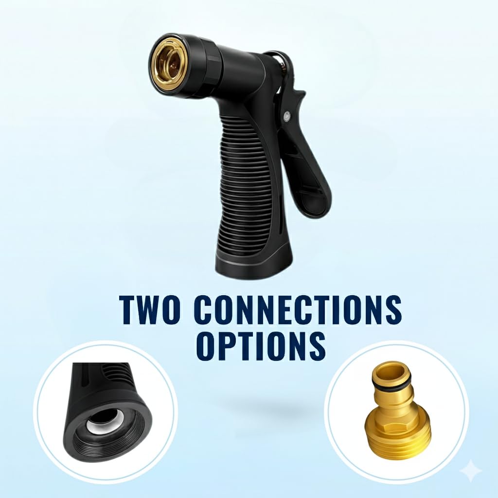 Air Pure Shop Coil Cannon Cleaner Mixing Sprayer, 2L Bottle, Automatic Dilution, Foaming Wand, HVAC Coil Cleaner, Car Detailing, Outdoor Equipment Cleaning
