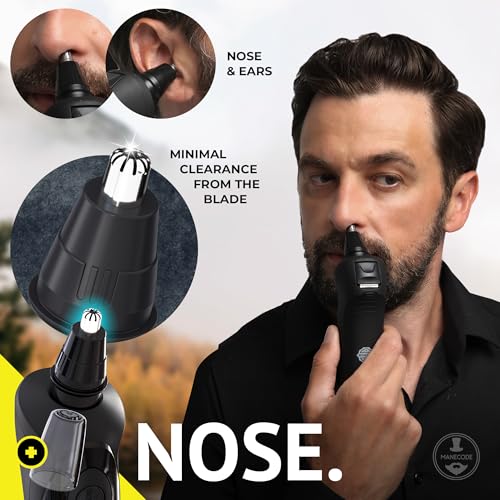 7-in-1 Electric Razor for Men in a case - Shaver with Floating 8 Contouring Technology and IQ Cleaning Sensor