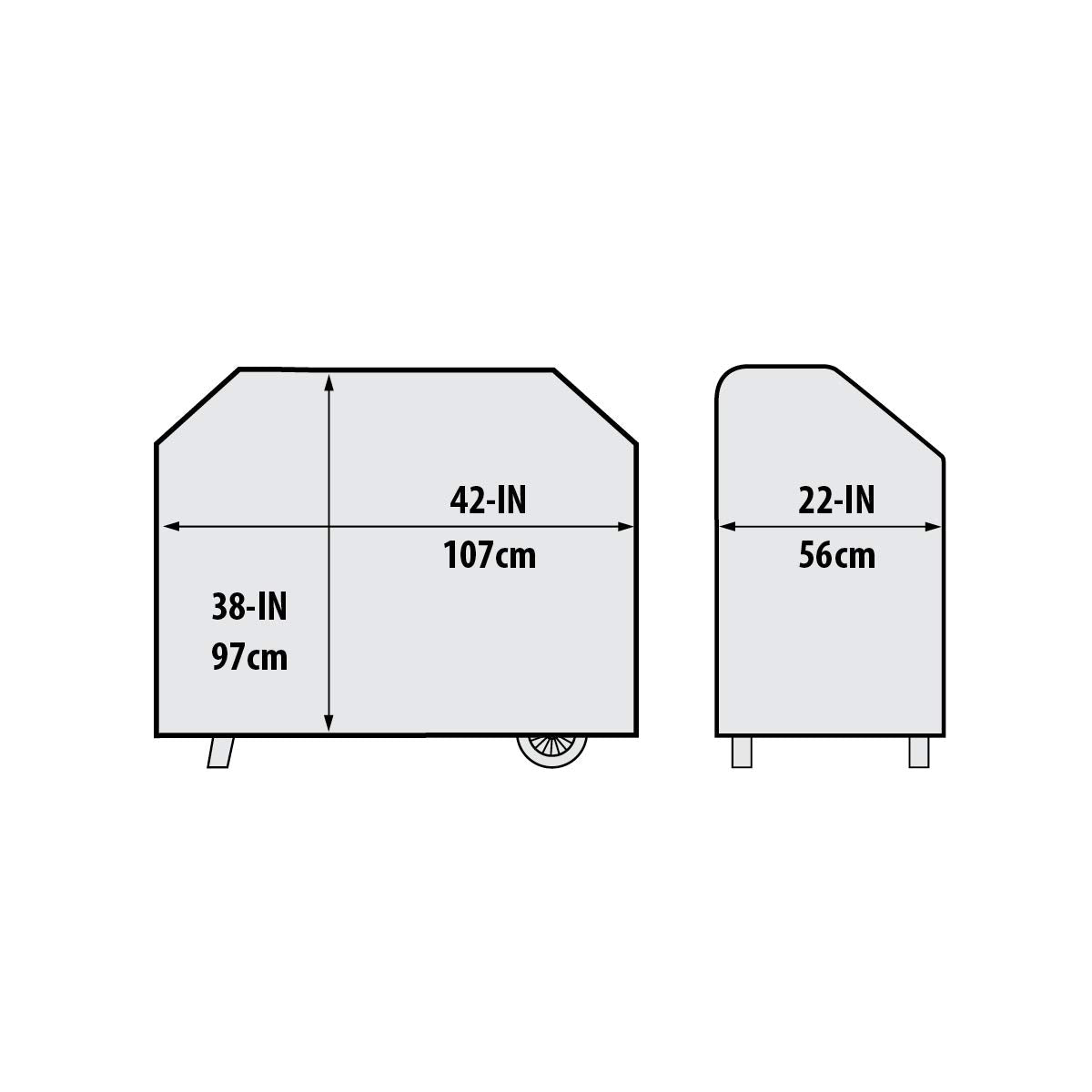 Broil King 67064 Select Grill Cover - Baron Pellet 400