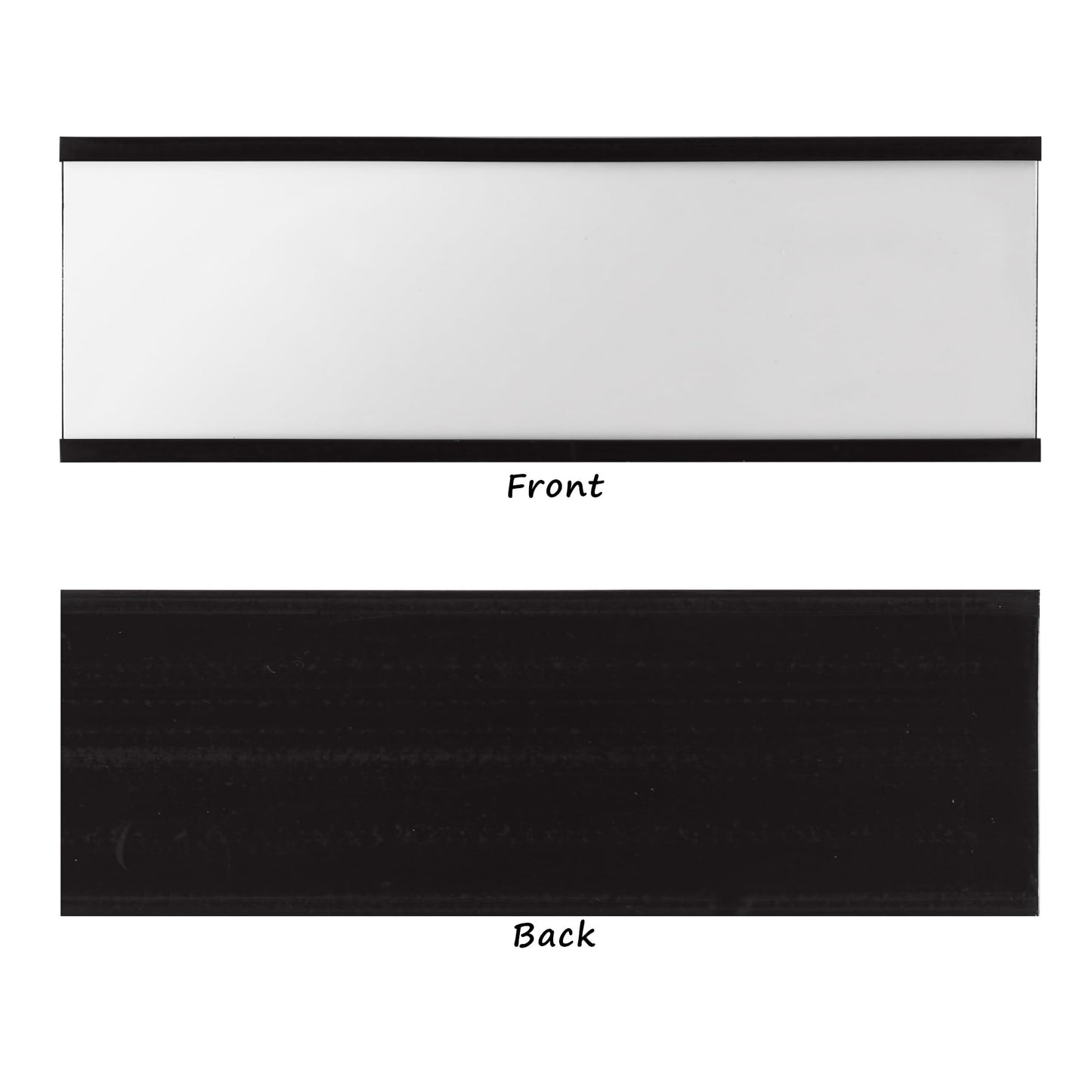 Realth C Channel Magnetic Label Holders 30 Pack 3'' x 5'' with Paper Inserts and Clear Plastic Protectors, Magnetic Data Card Holders File Cabinet Labels for Metal Racks and Shelves