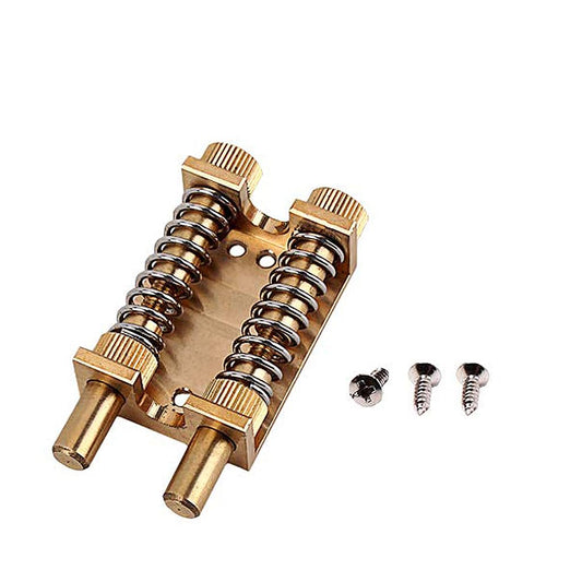 Ogdni Pro Guitar Brass Tremolo Stoppe Stabilizer,Tremolo Arming Adjuster Tremsetter Set for Floyd Rose and Other Floating Tremolo Bridge Systems (GAQ502)