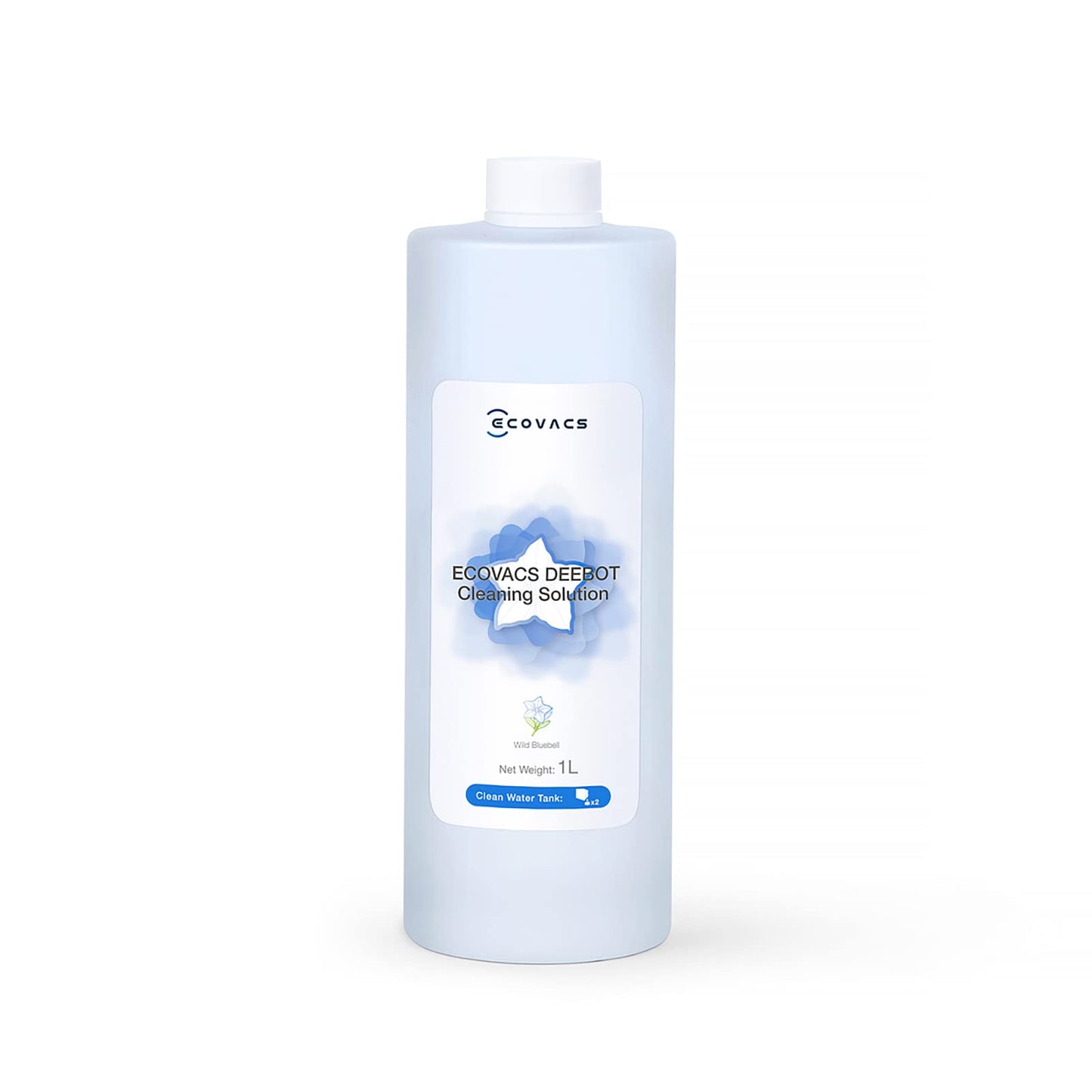 ECOVACS Multi-Surface Floor Cleaning Solution, Compatible with DEEBOT X11 OmniCyclone/X9 PRO OMNI/X8 PRO OMNI/T80 OMNI/T50 MAX PRO OMNI/ T30S Robot Vacuum, 1L