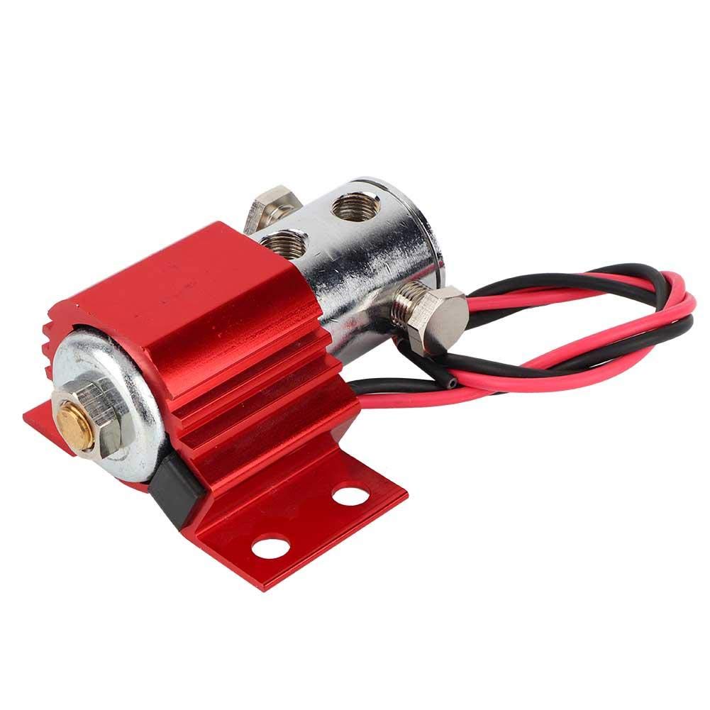 Aramox Brake Lock, Universal Brake Roll Control Electric Kit Brake Line Lock Hill Holder for 12-16 Volt Electric Systems (Red)