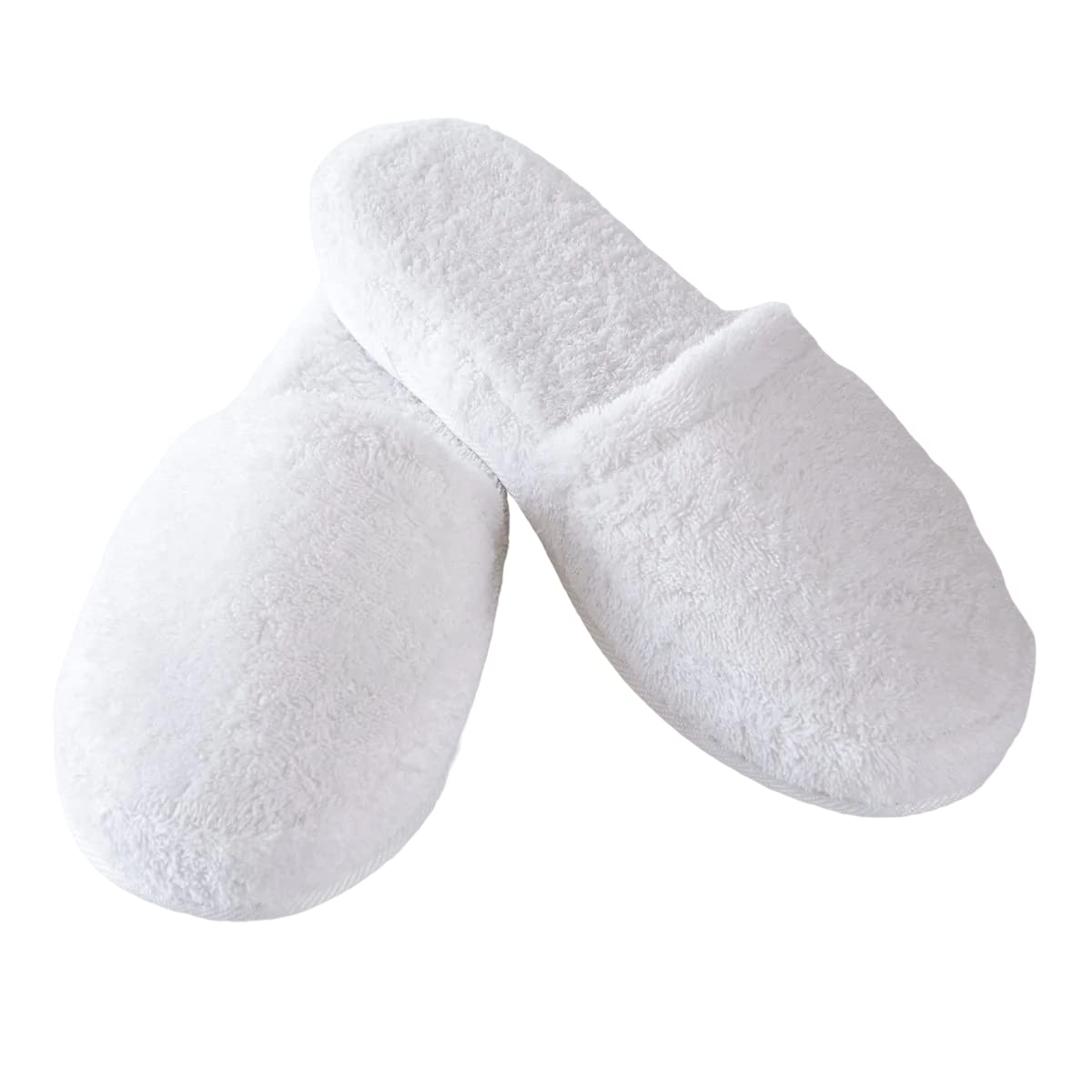 turkishtowels Luxury SPA Slippers, 100% Cotton Terry, Made in Turkey (Medium, Pink)