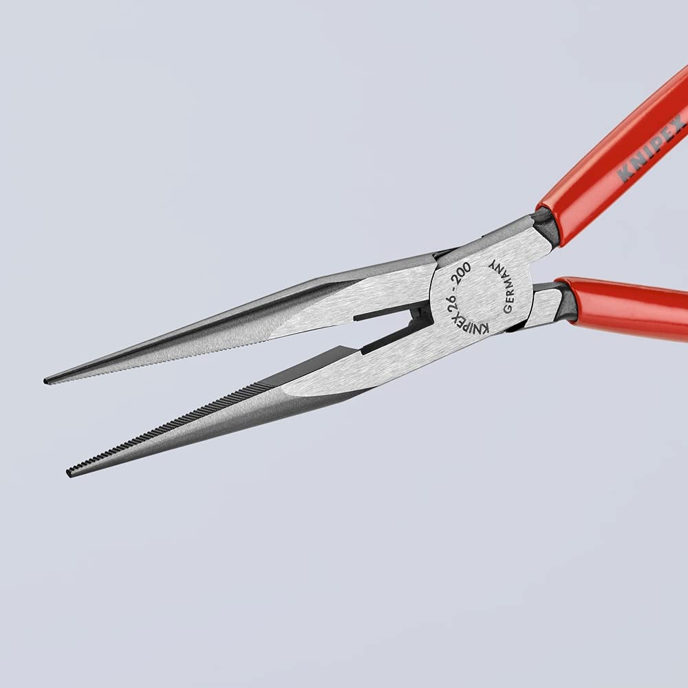 Knipex 2611200 8-Inch Long Nose Pliers with Cutter