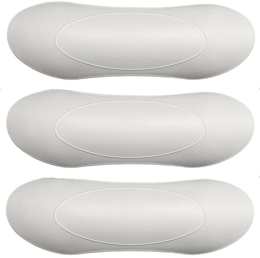 3-PACK 74316 74317 Spa Neck Pillow for Hot Spring Highlife Series Spas from Mid-Year 2007 through 2013, 14.5"L x 4.75"W Cool Gray Hot Tub Spa Head Rest Pillows for Watkin Five Years Free Replacement