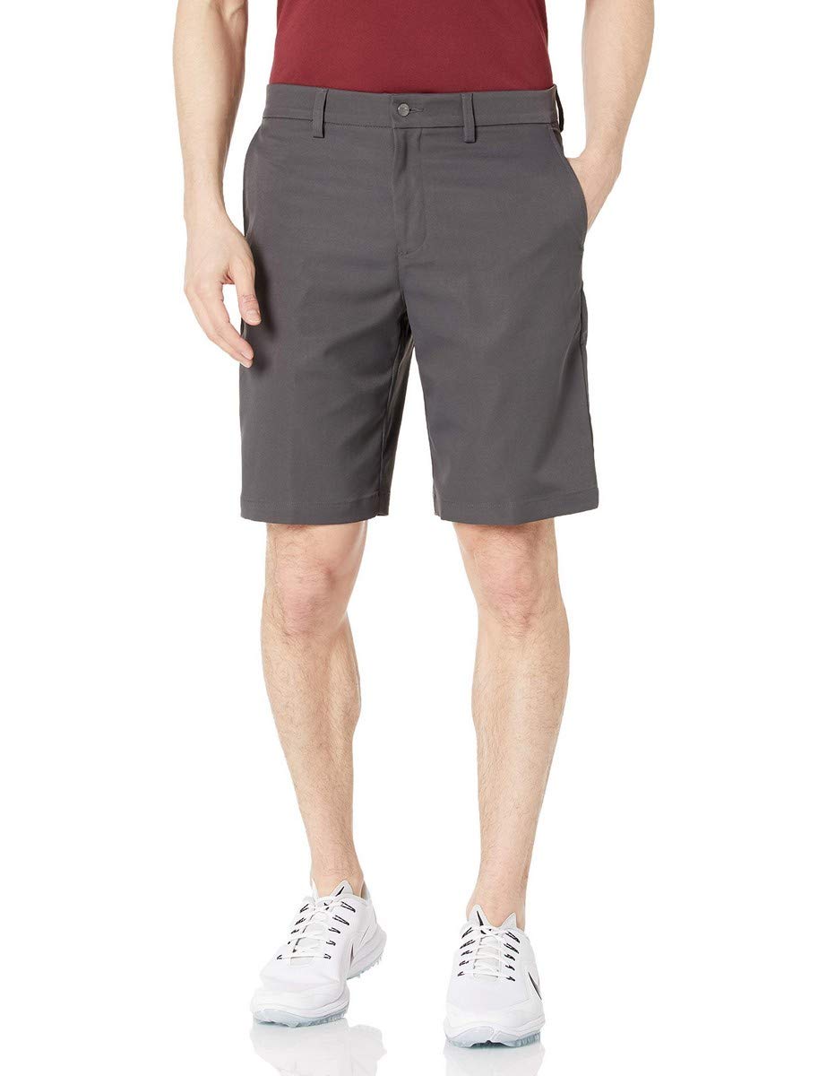 Callaway Men's Pro Spin 3.0 Performance 10" Golf Shorts with Active Waistband (Size 30-44 Big & Tall), Asphalt, 34