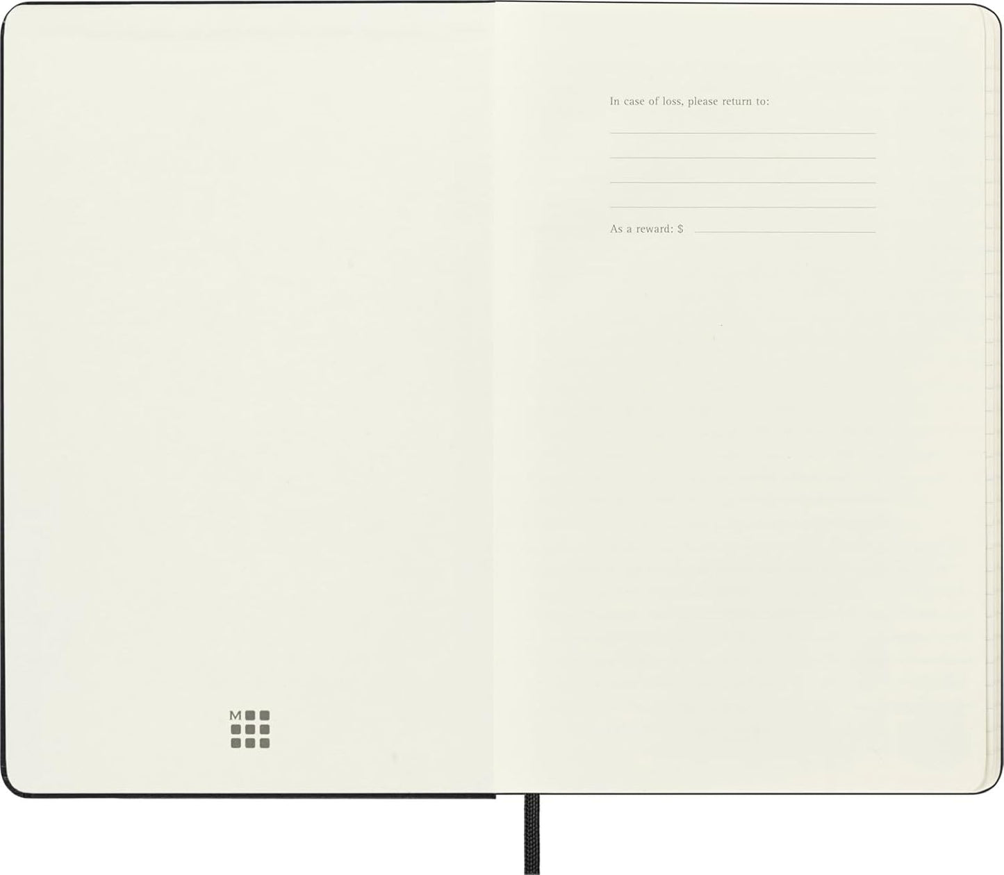 Moleskine Classic 18 Month 2025-2026 Daily Planner, Hard Cover, Large (5" x 8.25"), Black, 608 pages