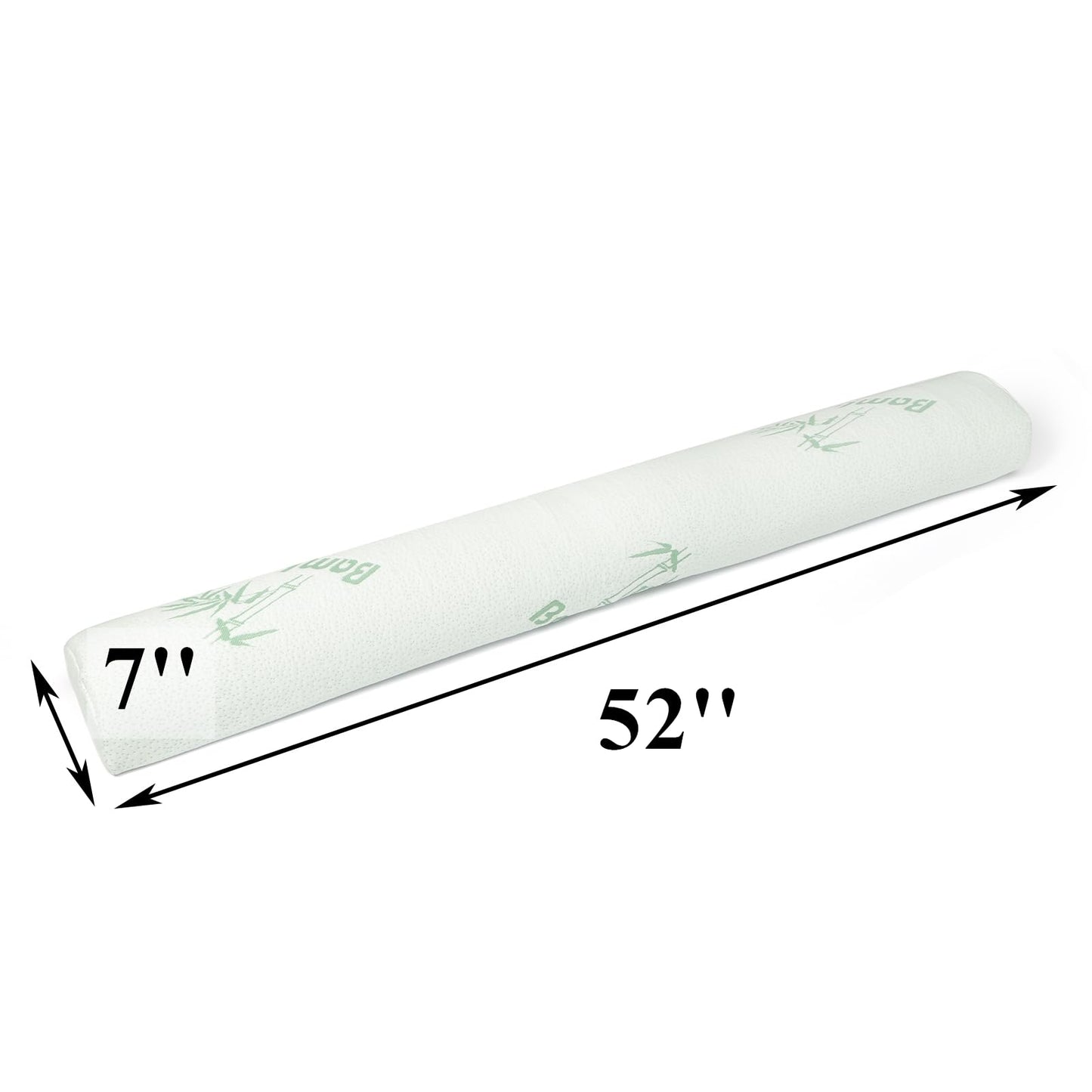 Tebery 2 Pack Bed Rail Bumpers, Memory Foam Bed Rail Pads with Waterproof Cover, Pad Bedside Rail Guard for Adults