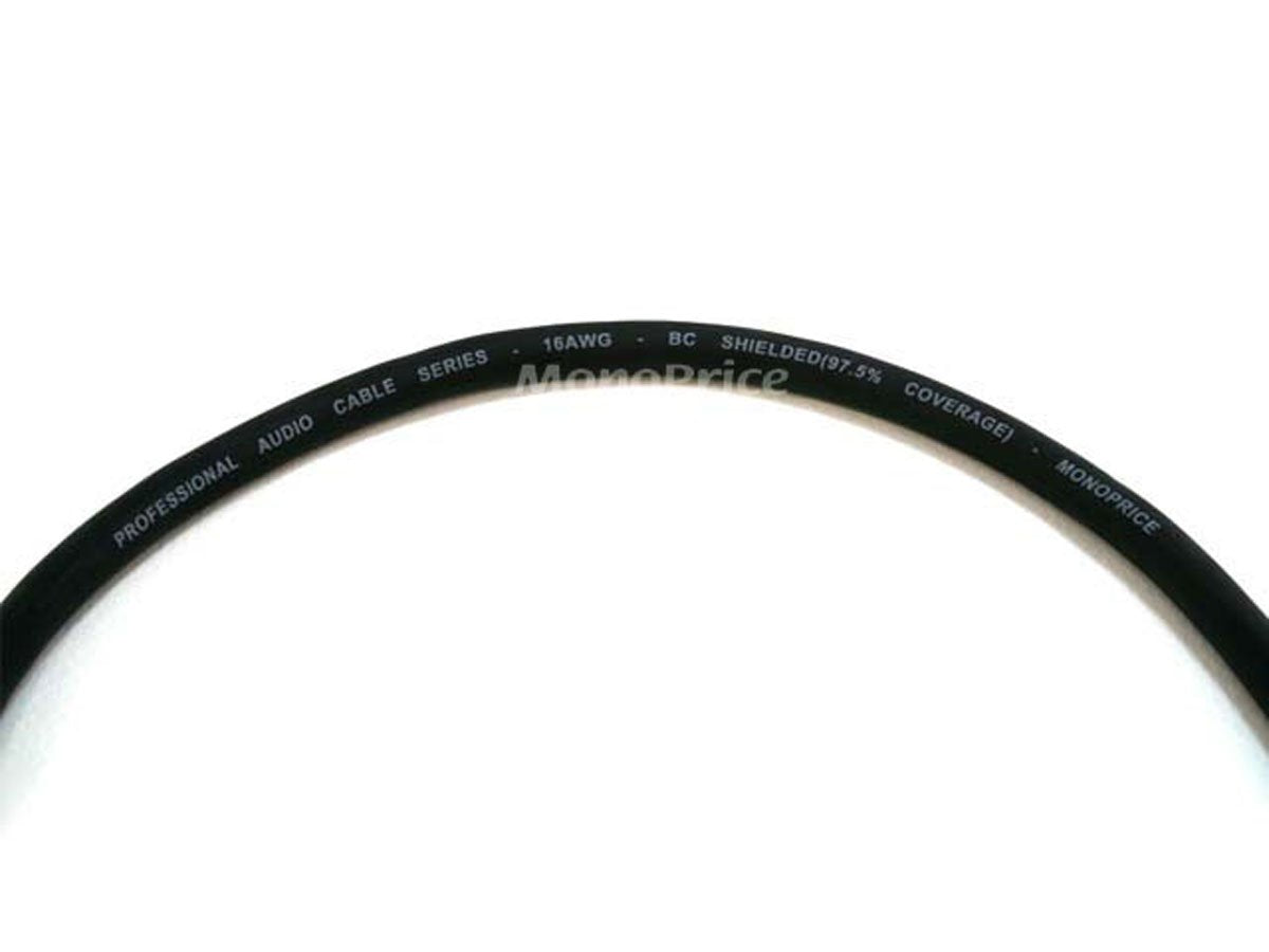 Monoprice 104768 3-Feet Premier Series XLR Female to 1/4-Inch TRS Male 16AWG Cable