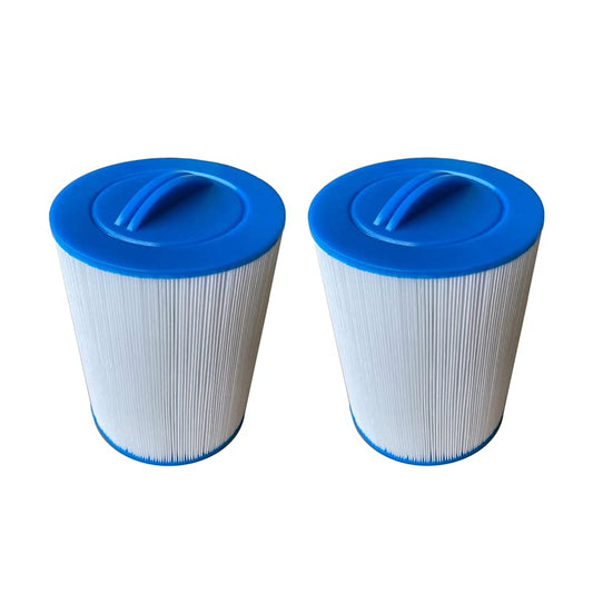 Malaka Spa Filter Cartridge Compatible with PWW50P4 【NOT PWW50P3, NOT Coarse Thread】 1-1/2'' MPT Thread (Fine Thread) Replacement Filter, 2-Pack