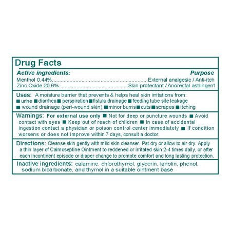 Calmoseptine Moisture Barrier Skin Ointment - 4 oz, Pack of 5