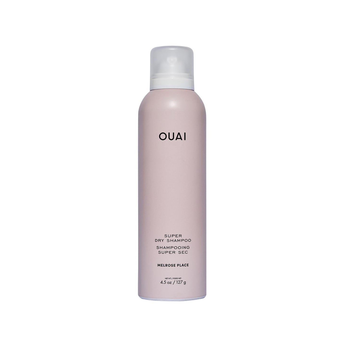 OUAI Super Dry Shampoo - Volumizing Dry Shampoo - Absorbs Oil, Dirt & Sweat - Blends Seamlessly into Hair with Zero Residue & Enriched with a Long-Lasting Scent - Melrose Place (4.5 oz)