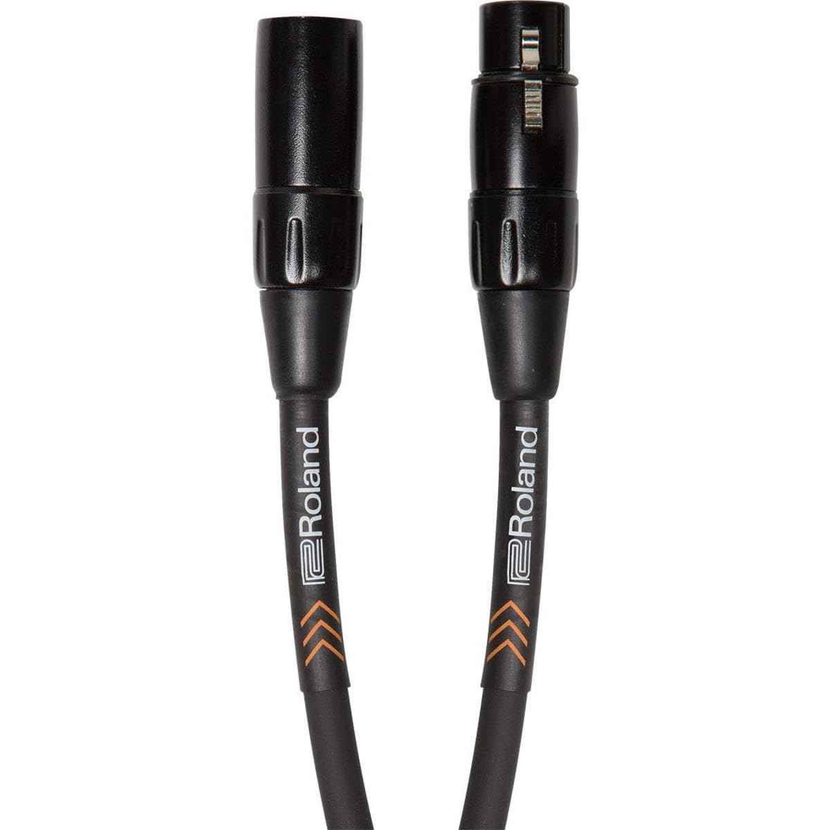 Roland Black Series Heavy-Duty XLR Microphone Cable, 25-Feet (RMC-B25)