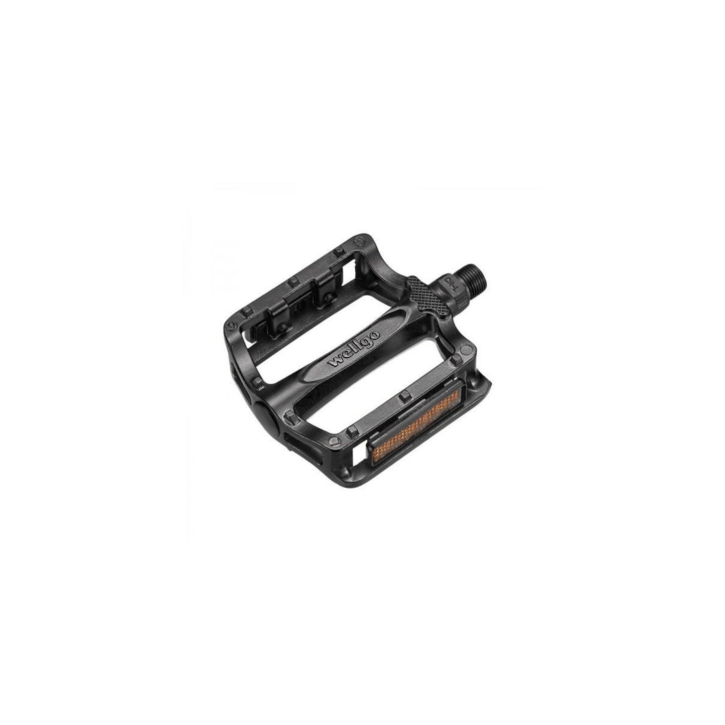 Wellgo Bike Pedals 9/16" Black BMX/Mountain Platform Pedal Set of 2
