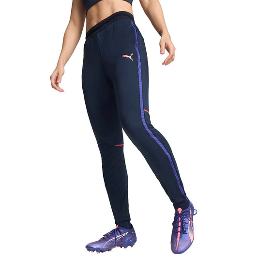 PUMA Women's Individualblaze Training Pants, Club Navy-Dark Amethyst Aw24, Medium