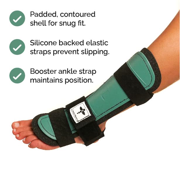 Achilles Tendon RUPTURE Night Splint, ONLY for COMPLETE Achilles tear - BEFORE PURCHASE: 1. Select SIZE & SIDE 2. Check with MEDICAL PROFESSIONAL (Large, Left)