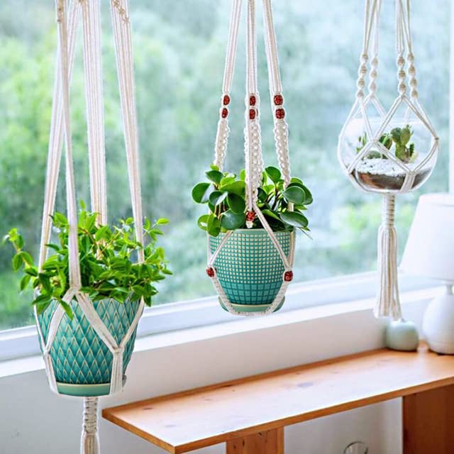 DILATATA 4 inches Ceramic Plant Pots 3 Set of Small Round Green Flower Pots with Drainage Hole and Attached Saucer for Succulents Cactus Indoor Outdoor Garden Home Windowsill
