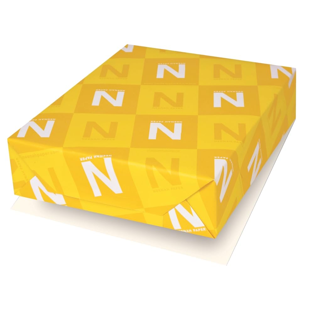 Neenah Paper Classic Crest Premium Paper, 24 lb, 8.5 x 11 Inches, White, 500 Sheets per Ream (01345)