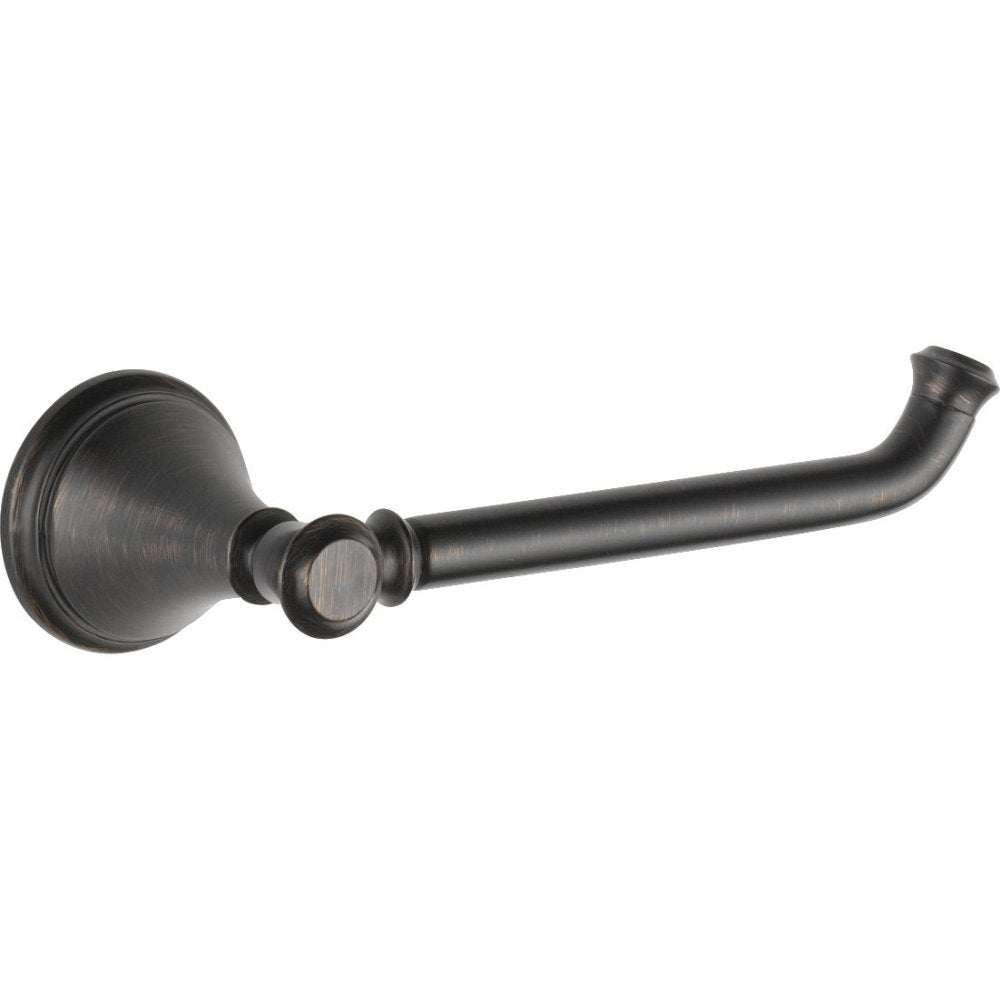 DELTA FAUCET 79750-RB Cassidy Toilet Paper Holder, SpotShield Venetian Bronze, 3.63 X 8.38 X 3.63 inches