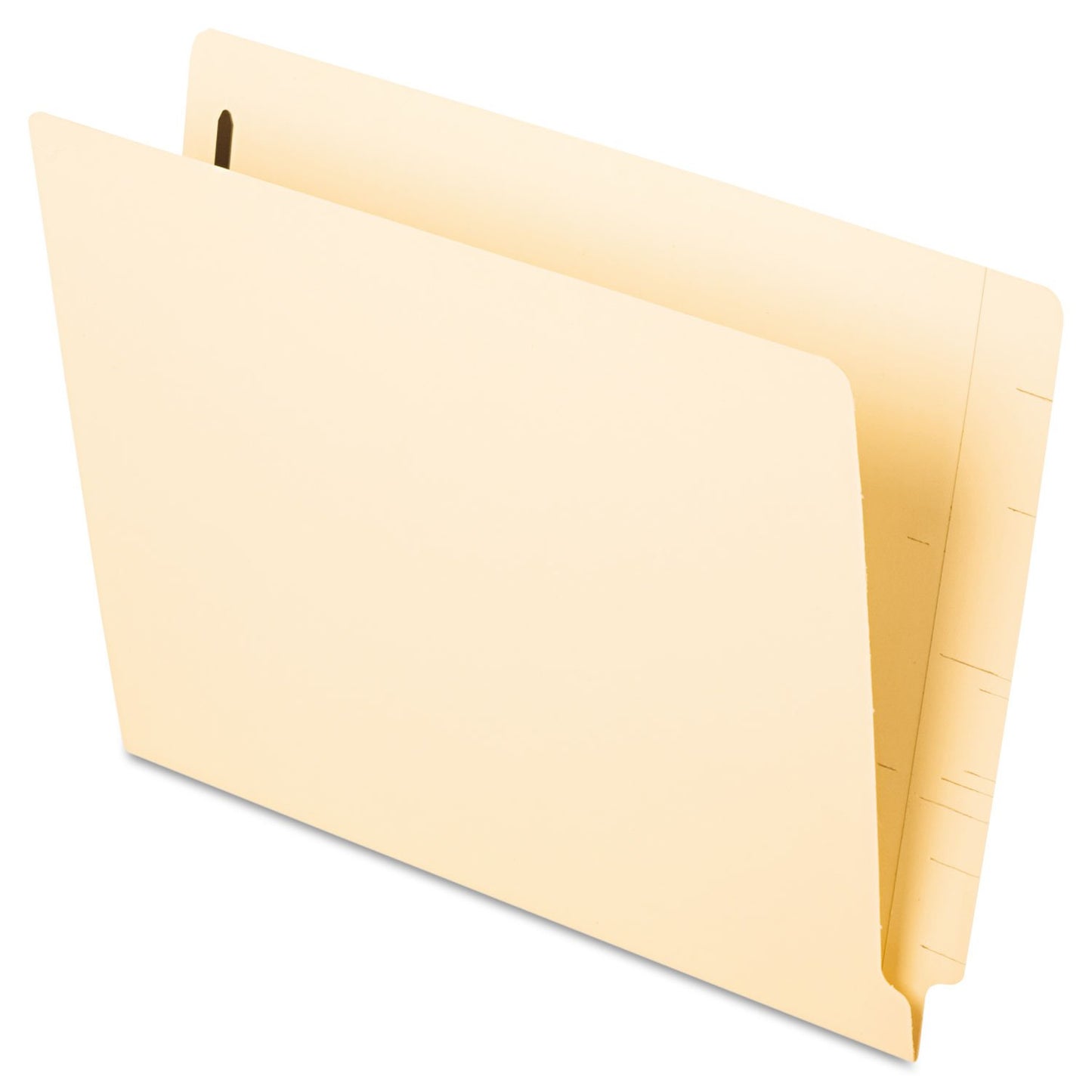 Pendaflex Folders, Reinforced End-Tab Fastener, Letter Size, Manila, 2-Inch Bonded Fastener, Heavy-Duty Spine, Durable Paper Construction, 50/Box for Office Document Organization