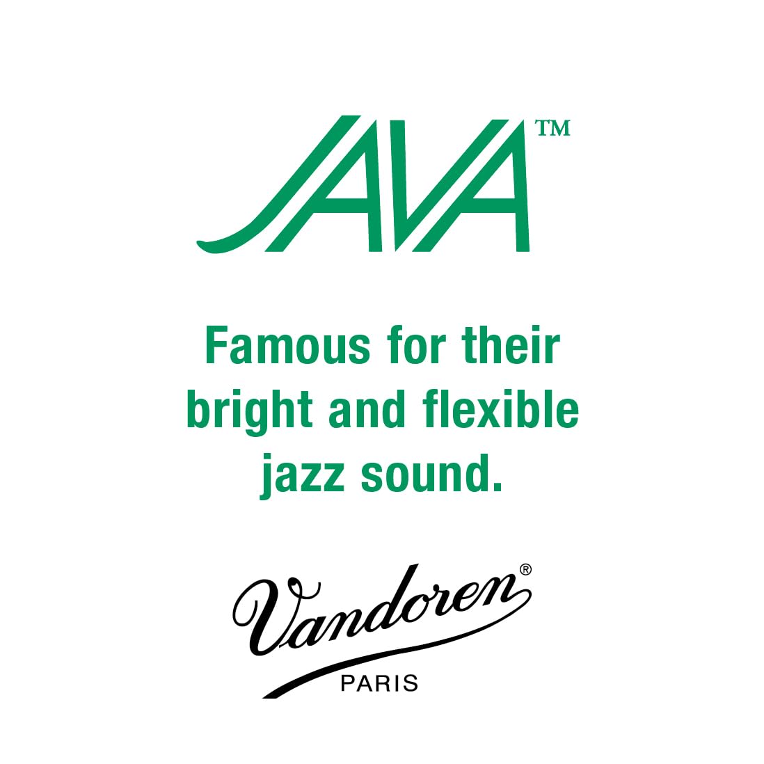 Vandoren Java Alto Saxophone Reeds #2.5, Box of 10