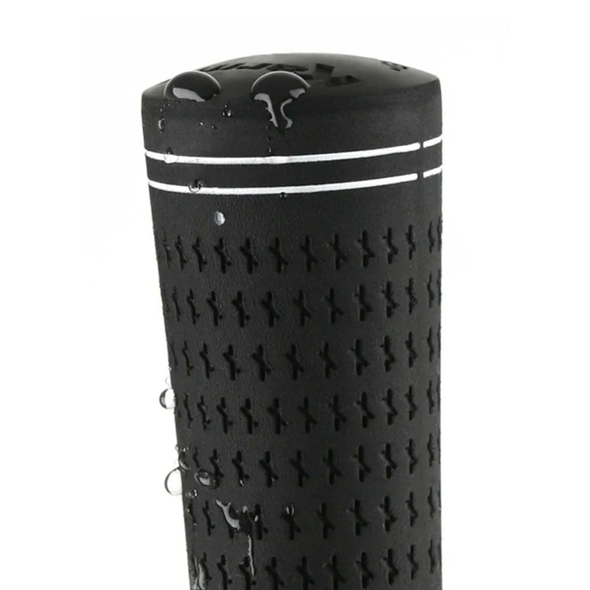 Karma Velour Black Midsize (+1/32") Golf Grips, 13 Pack with 13 Golf Grip Tape Strips