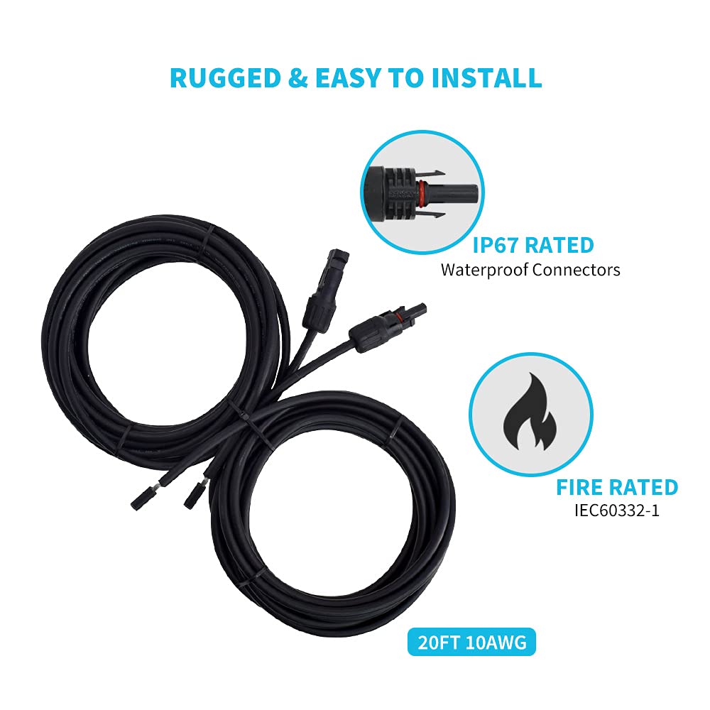 Renogy 300W Solar Kit Suit Accessories Without Controller and Solar Panel
